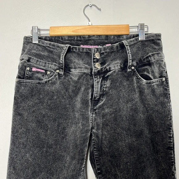 Y2K bubblegum acid wash cord out jeans size 13/14 - Picture 2 of 5